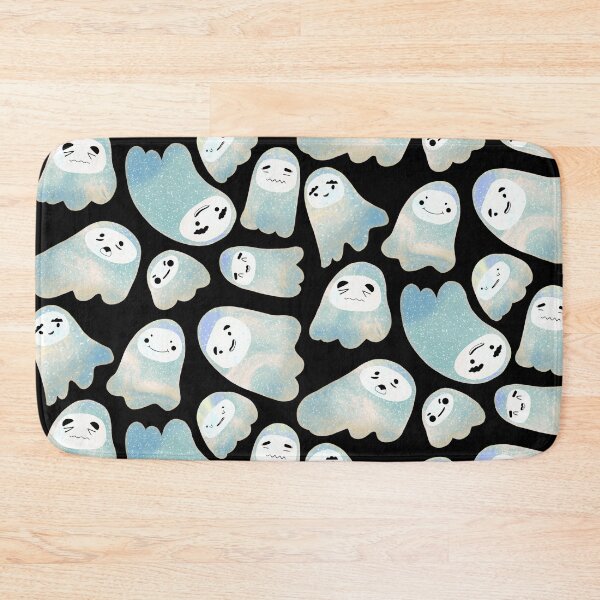 Item preview, Cute Cartoon Ghosts - Blue and White  designed and sold by TheRainbowRoom.