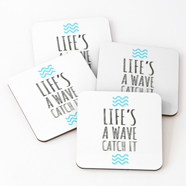 Item preview, LIFE IS A WAVE CATH IT - SURFING - WAVE - HAWAII - COOL  designed and sold by Tropical Blood.