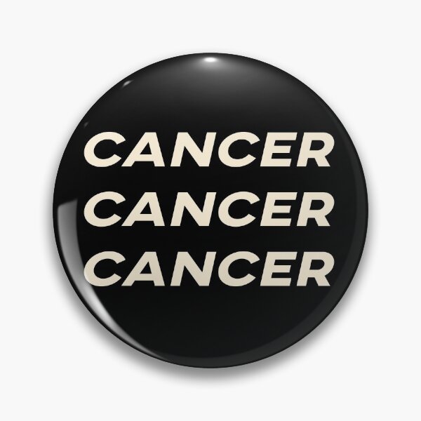 Item preview, Cancer Cancer Cancer Off-White Zodiac Sign Text designed and sold by Cefani Musk.