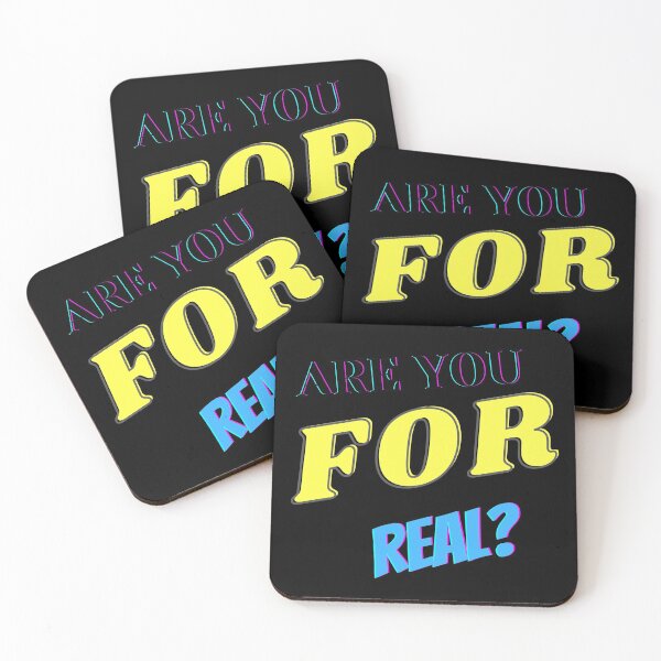 Item preview, ARE YOU FOR REAL? designed and sold by Viktor Kabbach.
