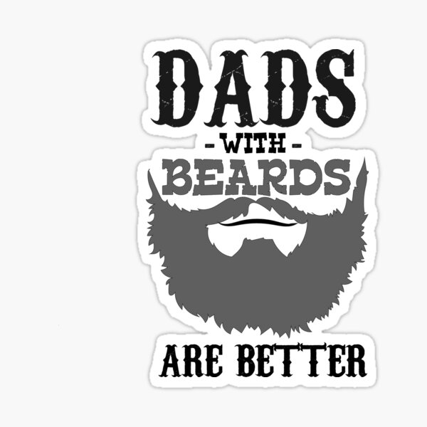 Download Beard Svg Stickers Redbubble