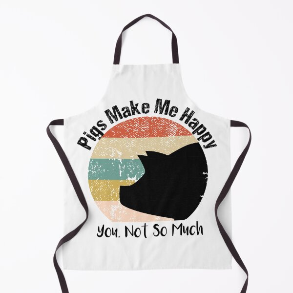 Item preview, Pigs Make Me Happy You, Not So Much vintage for Men Women Boys Girls Kids Pigs Lover funny Gifts ideas designed and sold by biigshow.