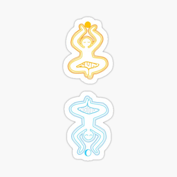 Item preview, Sun and moon people designed and sold by ellabarlow.