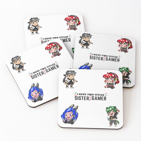 Item preview, I Have Two Titles Sister And Gamer designed and sold by Xrizen  Designs.
