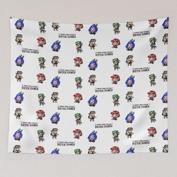Item preview, I Have Two Titles Sister And Gamer designed and sold by Xrizen  Designs.