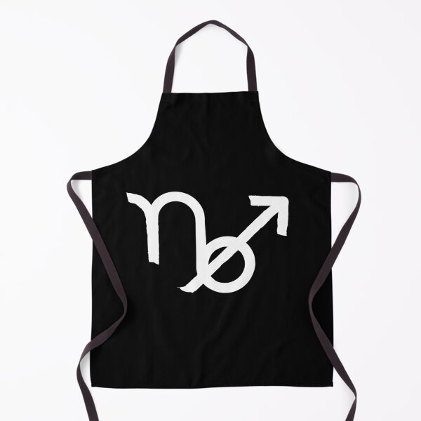 Item preview, Capricorn and Sagittarius Combined Zodiac Signs Double Horoscope Symbols in White designed and sold by Zodiafy-Designs.
