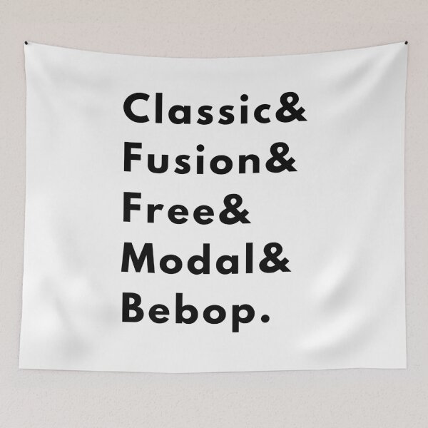 Item preview,  Jazz Classsic & Fusion & free & Modal & bebop / soul blues designed and sold by FourNuns.