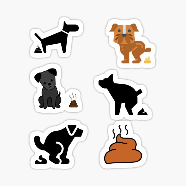 Item preview, Funny Pooping Dogs Over People Multi Pack designed and sold by arjocansupplies.