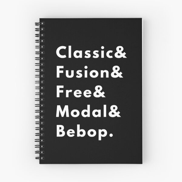 Item preview,  Jazz Classsic & Fusion & free & Modal & bebop / soul blues designed and sold by FourNuns.