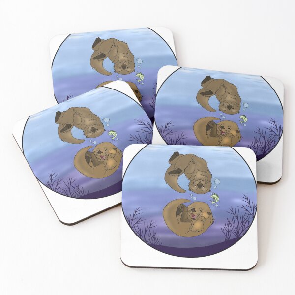 Item preview, Playing Otter pups  designed and sold by faolansforge.