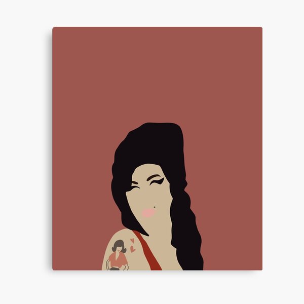 Amy Winehouse Pop Art Canvas Print