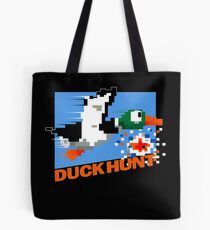 Duck Hunt Retro Cover Tote Bag