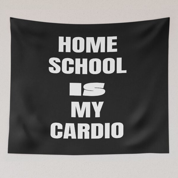 Item preview, Home School Is My Cardio designed and sold by QuotesDogma.