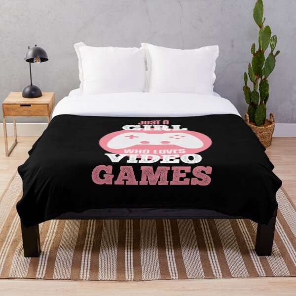 Item preview, Just A Girl Who Loves Videogames designed and sold by Illustragrump.