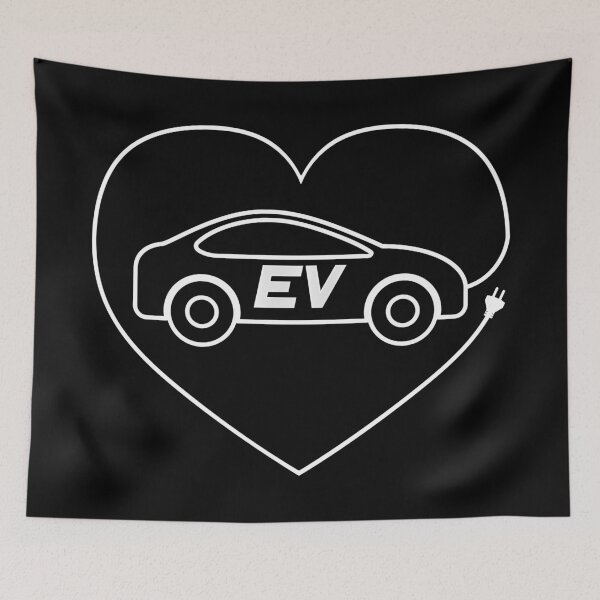 Item preview, EV heart_white designed and sold by jc007.