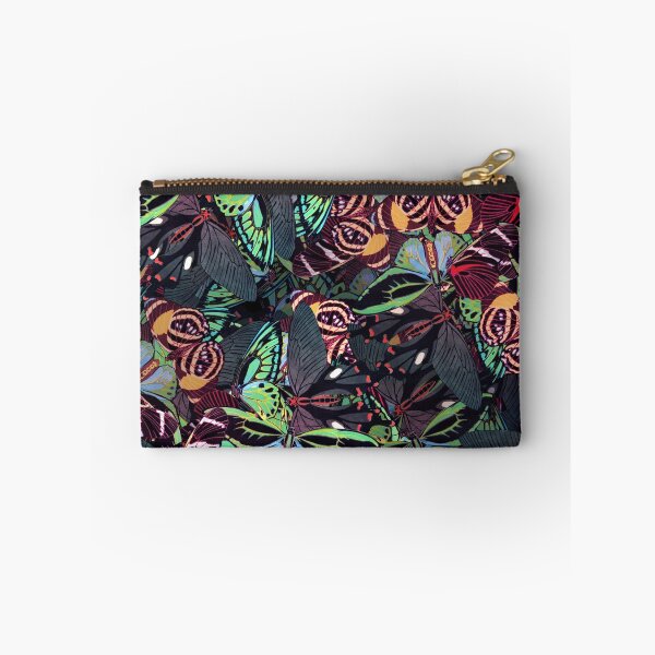 Item preview, Patrón de alas de coloridas mariposas tropicales designed and sold by pignpix.