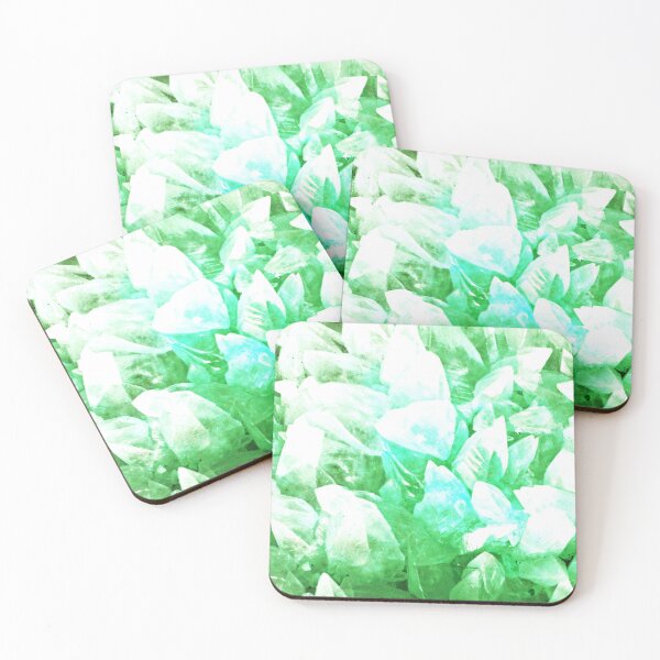Item preview, Aquamarine crystals designed and sold by bohoDecor.