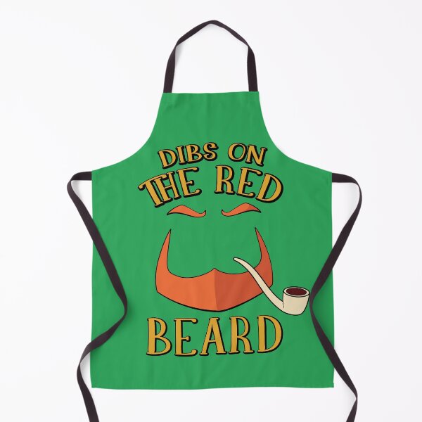Item preview, Dibs on the Red Beard St. Patricks Day Leprechaun Graphic designed and sold by Huhnerdieb Apparel.