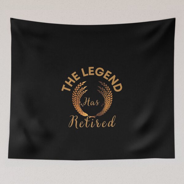 Item preview, The Legend Has Retired, Retirement Gifts designed and sold by AmazingEcraft.