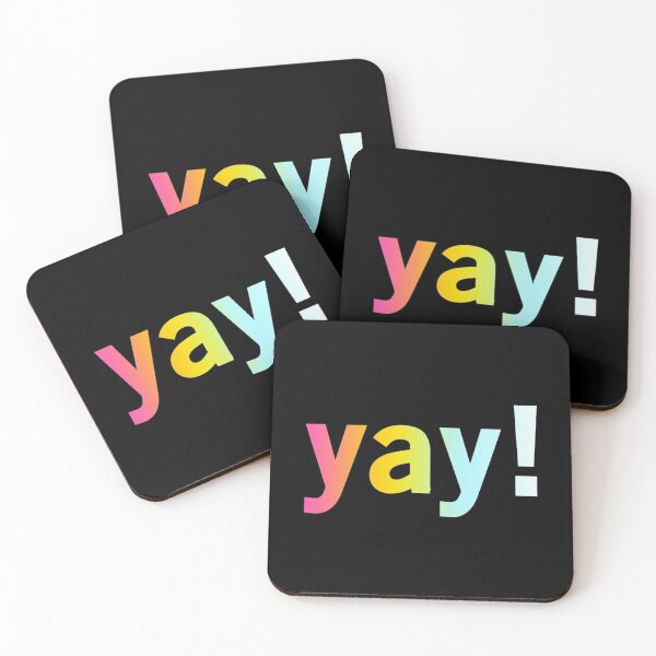 Item preview, Yay! designed and sold by Swirlstache.