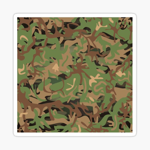 “Military motifs” Sticker by SoftMax | Redbubble