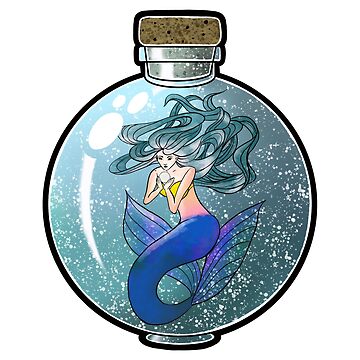 Mermaid Series 2.0 Glass Wishing Bottle Series