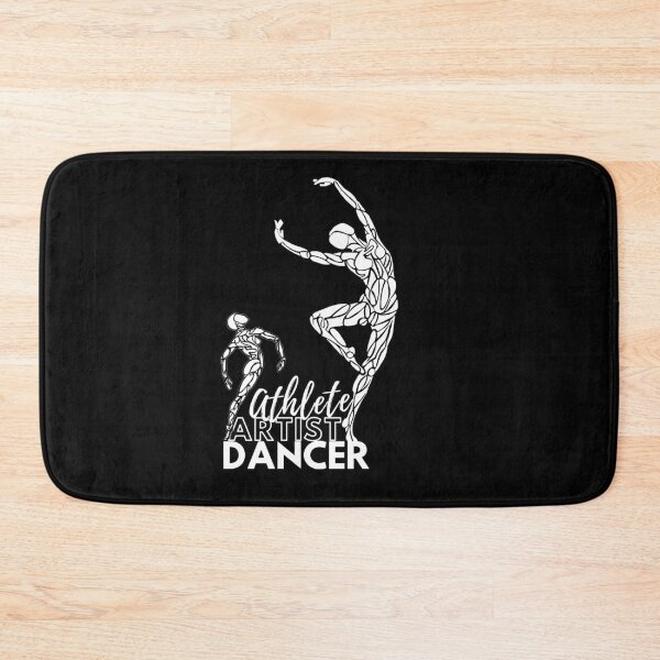 Item preview, White on Black Athlete Artist Dancer  designed and sold by danceink.