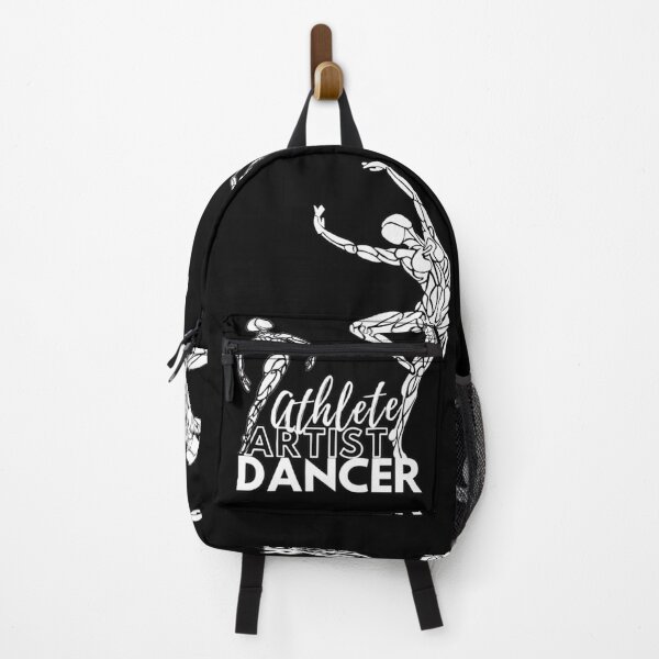 Item preview, White on Black Athlete Artist Dancer designed and sold by danceink.
