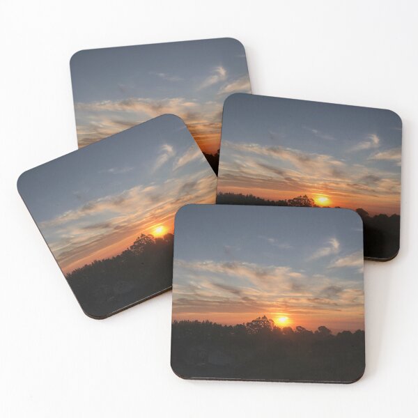 Item preview, Orange Sunset Over Trees designed and sold by KsbAesthetics.