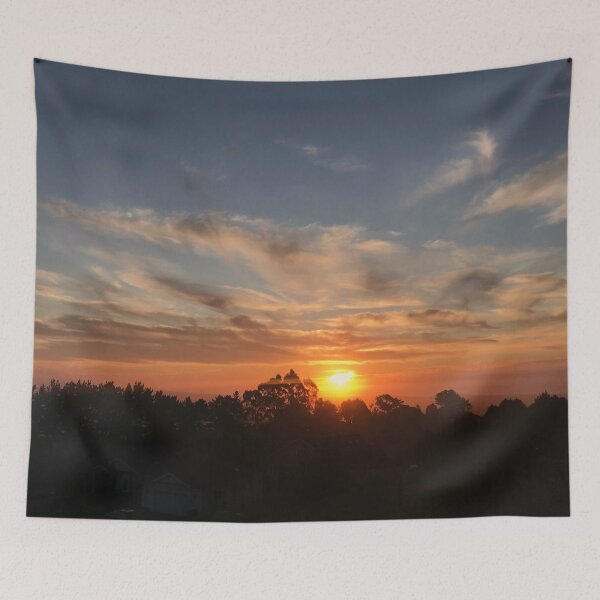 Item preview, Orange Sunset Over Trees designed and sold by KsbAesthetics.