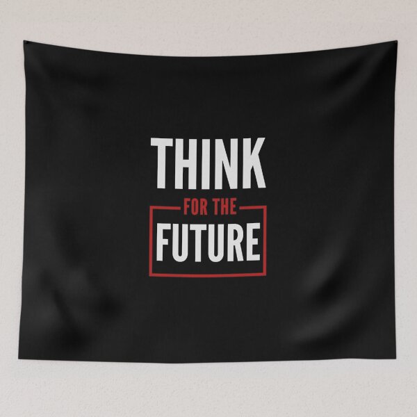 Item preview, Think for the future designed and sold by Swirlstache.