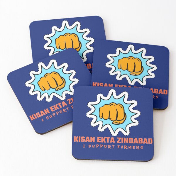 Item preview, Kisan Ekta Zindabad- I support farmers designed and sold by PositiveStudio.