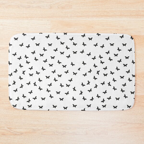 Item preview, Black and white butterfly pattern designed and sold by SJAPhoto.