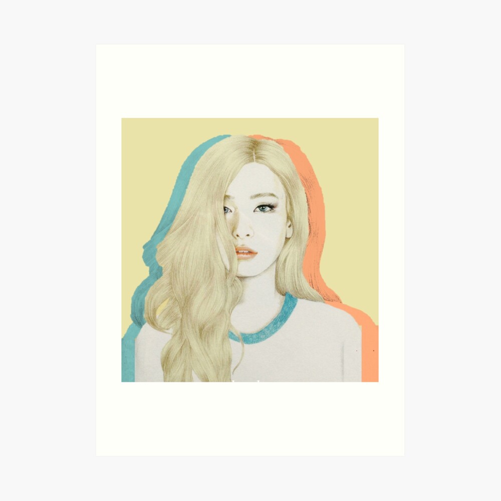 "Red Velvet Seulgi" Art Print by victoriiareyes Redbubble