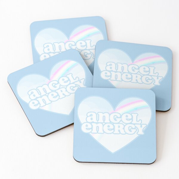 Item preview, angel energy rainbow heart designed and sold by prismatic paper co.