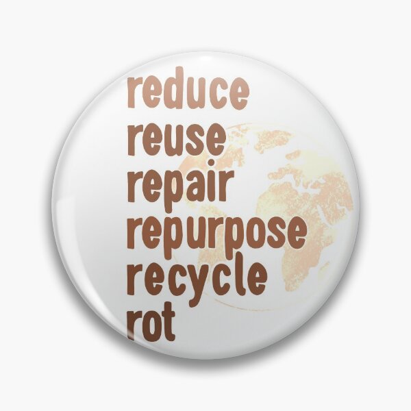 Item preview, The 6 R’s: Reduce, Reuse, Repair, Repurpose, Recycle, Rot designed and sold by abfischhh.