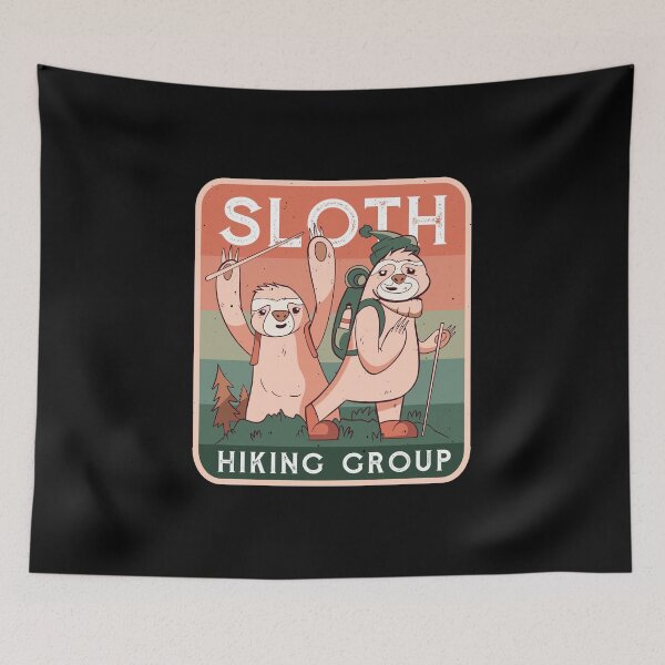 Item preview, Sloth Hiking Group designed and sold by Piztees.