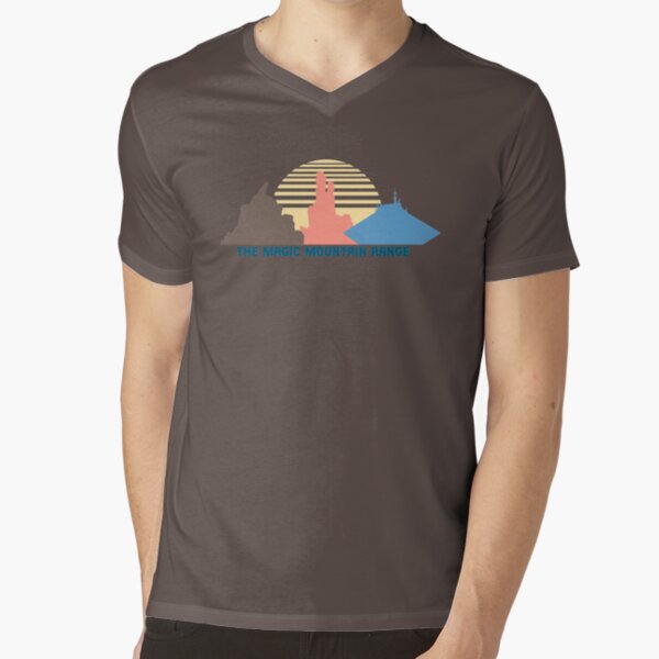The Magic Mountain Range V-Neck T-Shirt