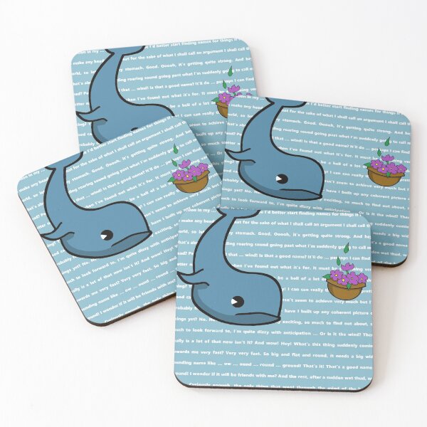 Item preview, Falling Whale and Petunia designed and sold by AdsInspiration.