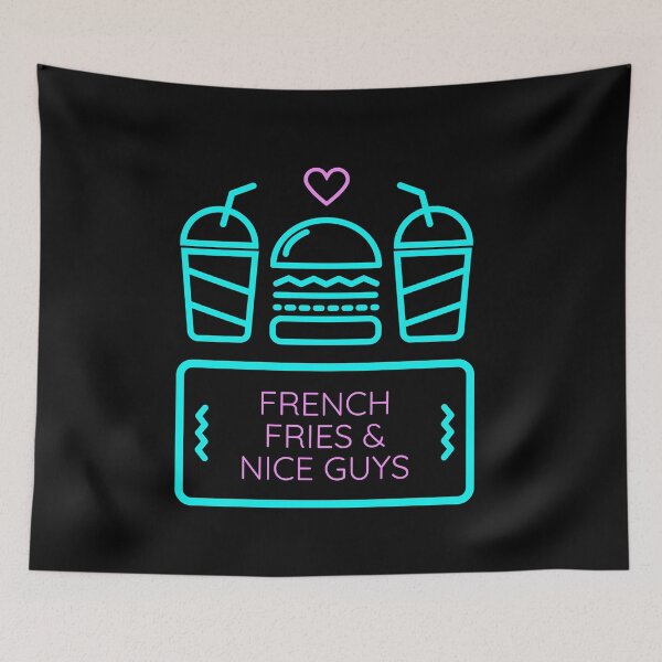 Item preview, French Fries & Nice Guys designed and sold by jpremiumdesigns.