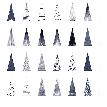 Artwork thumbnail, Tree pattern by SJAPhoto