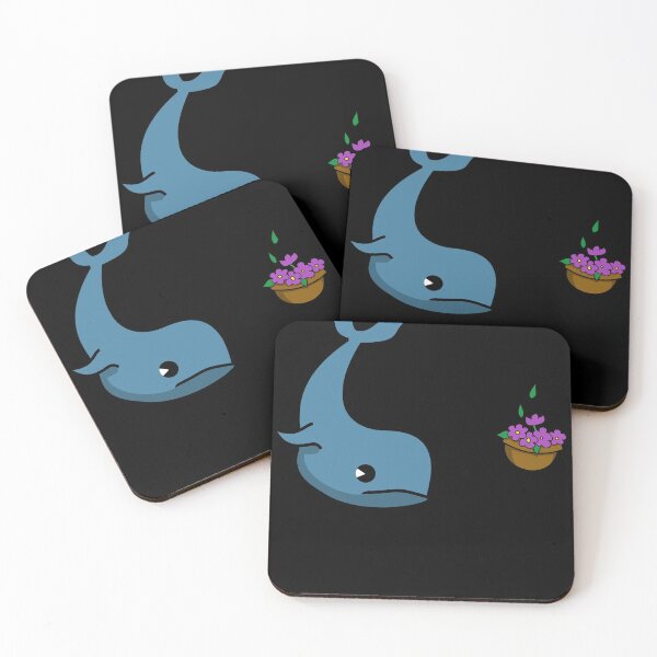 Item preview, Whale and Bowl of Petunias designed and sold by AdsInspiration.