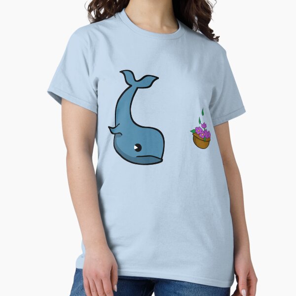 Item preview, Whale and Bowl of Petunias designed and sold by AdsInspiration.