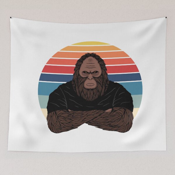 Item preview, Gorilla Sunset Retro designed and sold by SECRET STORE.