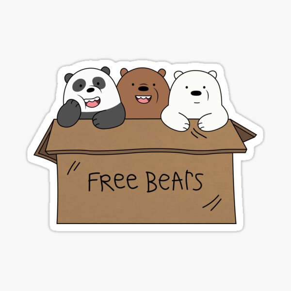 Free Bears Sticker