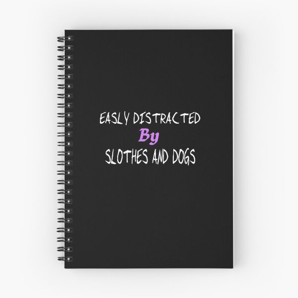 Item preview, Easly Distracted by Sloths and Dogs t-shirt  designed and sold by Ikgha.