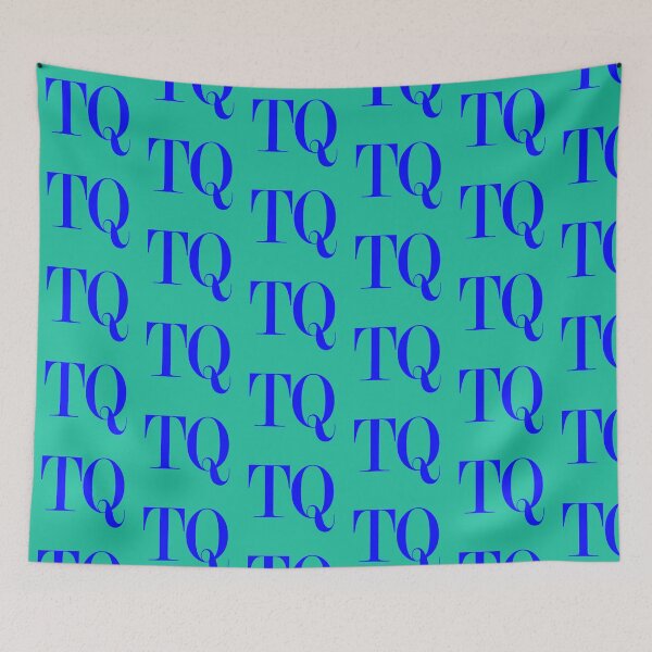 Item preview, THE LETTERS T Q ----- IN BLUE designed and sold by solgel47.
