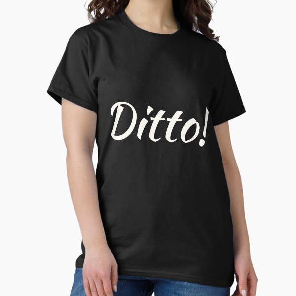 Aperçu de l'œuvre T-shirt - Idem! créée et vendue par LiliAllu.