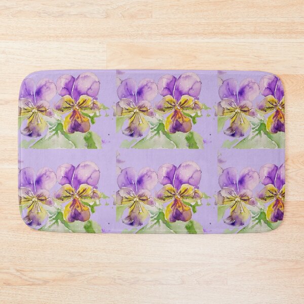 Item preview, Viola Watercolor Purple Flower designed and sold by Sarah  Rajkotwala.
