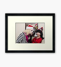 Just gimme some sugar, babes! Framed Print